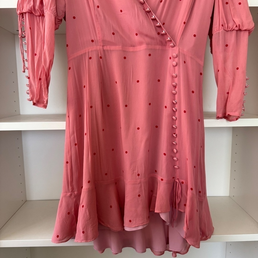 FOR LOVE AND LEMONS Rosie Button Mini Dress - Picture 6 of 9